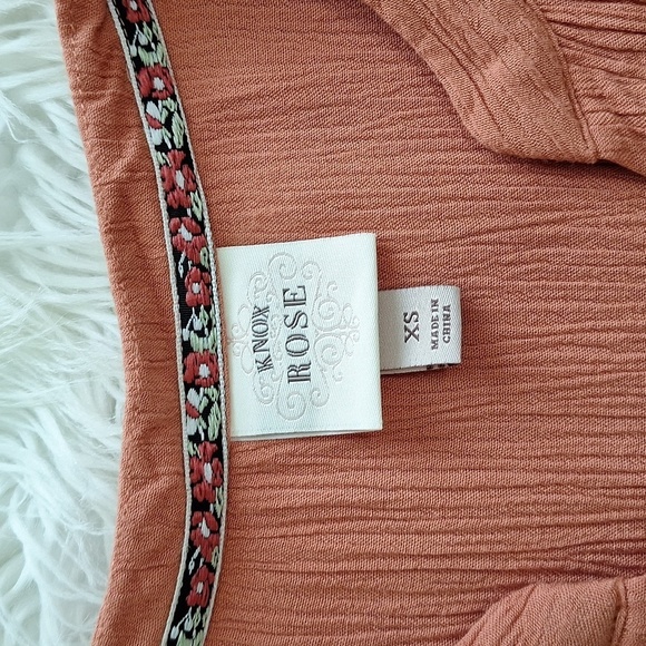 Knox Rose Sleeveless Smocked Button-Front Dress - Picture 11 of 14